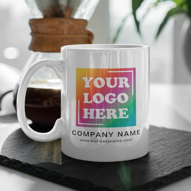 Taza De Café Logotipo promocional para Personalizados modernos (Subido por el creador)