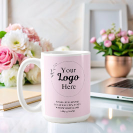Taza De Café Logotipo promocional profesional personalizado ros