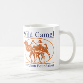 Taza De Café Logotipo salvaje de la fundación de la protección