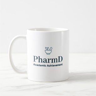 Taza De Café Logro Académico de PharmD