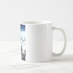 Taza De Café Logro del Montañero Invierno de Nieve