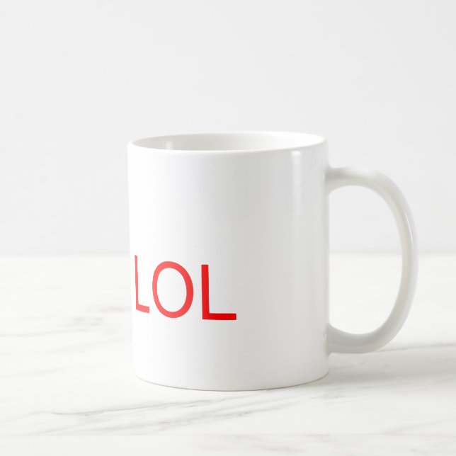 Taza De Café LOL - meme (Derecha)
