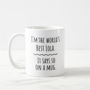 Taza De Café Lola Abuela Filipina Abuela
