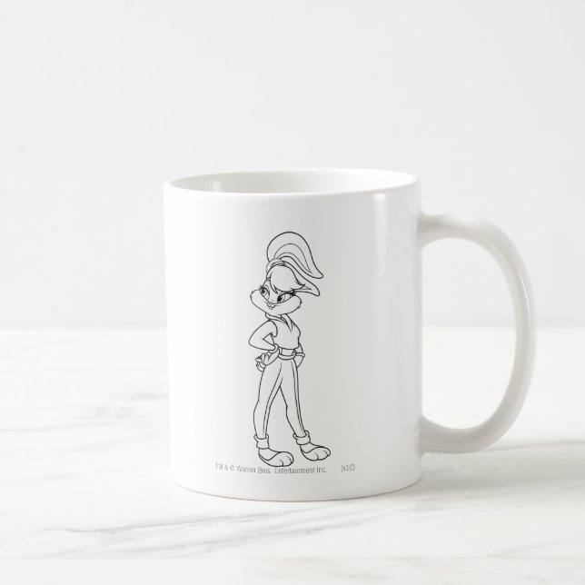 Taza De Café Lola Bunny Casual (Derecha)