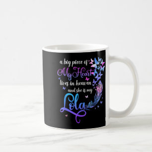 Taza De Café Lola Vive en el Cielo Memorial Abuela Nieto