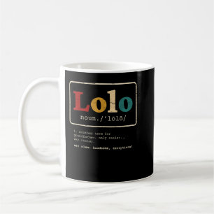Taza De Café Lolo Definición de abuelo filipino para un Pinoy