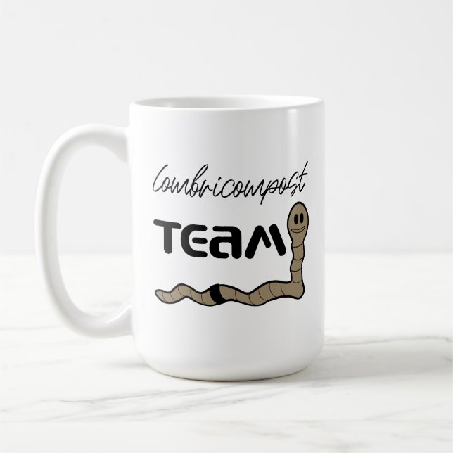 Taza De Café Lombricompost TEAM (Izquierda)