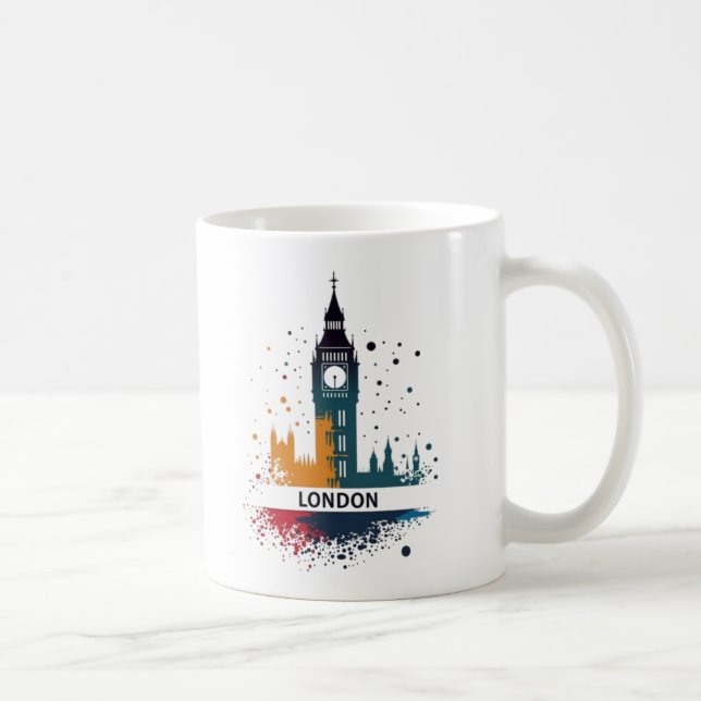 Taza De Café London, Big Ben (Derecha)