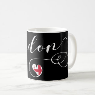 Taza De Café London Heart Mug, Inglaterra