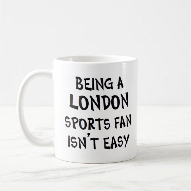 Taza De Café london sports fan, being (Izquierda)