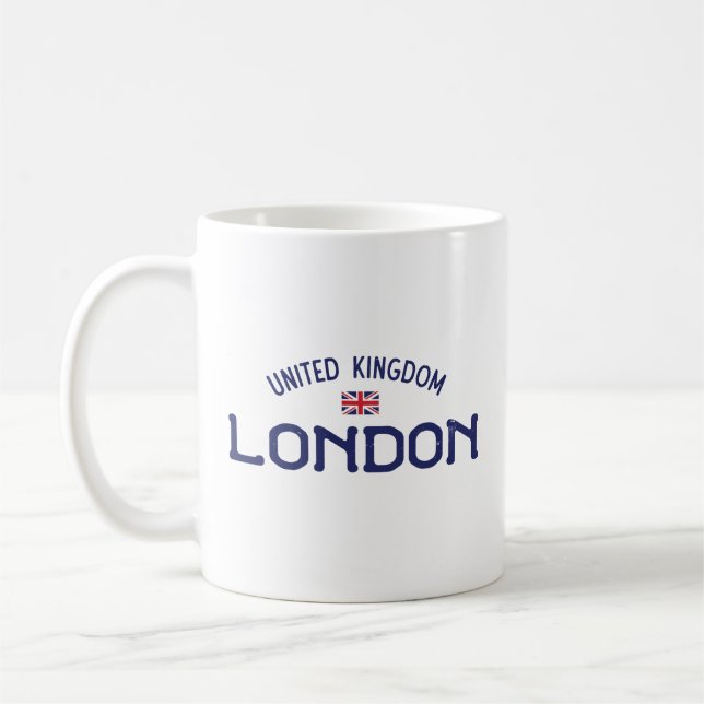 Taza De Café Londres en problemas Reino Unido (Izquierda)