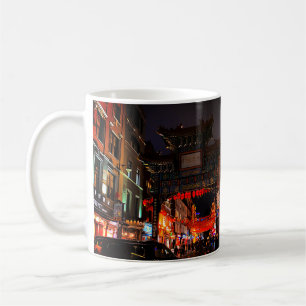 Taza De Café Londres, Inglaterra Chinatown #1 Mug