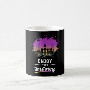 Taza De Café Londres Inglaterra City Cityscape Skyline Funny Gi