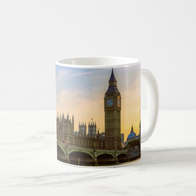 Taza De Café Londres Inglaterra Reino Unido (Anverso derecho)