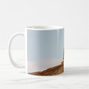 TAZA DE CAFÉ LONES SOBRE EL TERRENO DURANTE EL DÍA