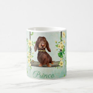 Taza De Café Long Hair Dachshund Mug