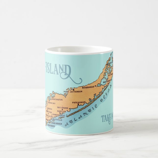 Taza De Café Long Island - Llévame a casa Mug (Centro)