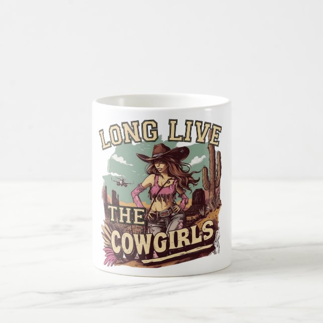 Taza De Café Long live the cowgirl (Centro)