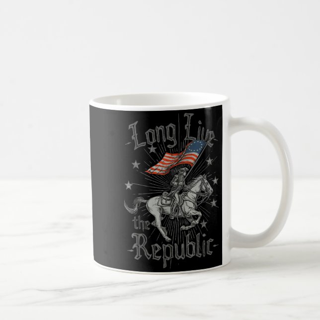 Taza De Café Long Live The Republic Us  (Derecha)