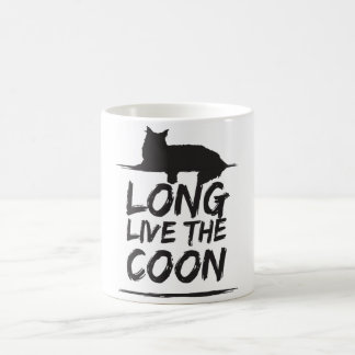 Taza De Café Long The En vivo y en directo Coon! Maine Coon
