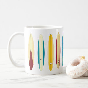Taza De Café Longboard de época