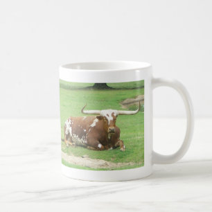 Taza De Café Longhorn Mug