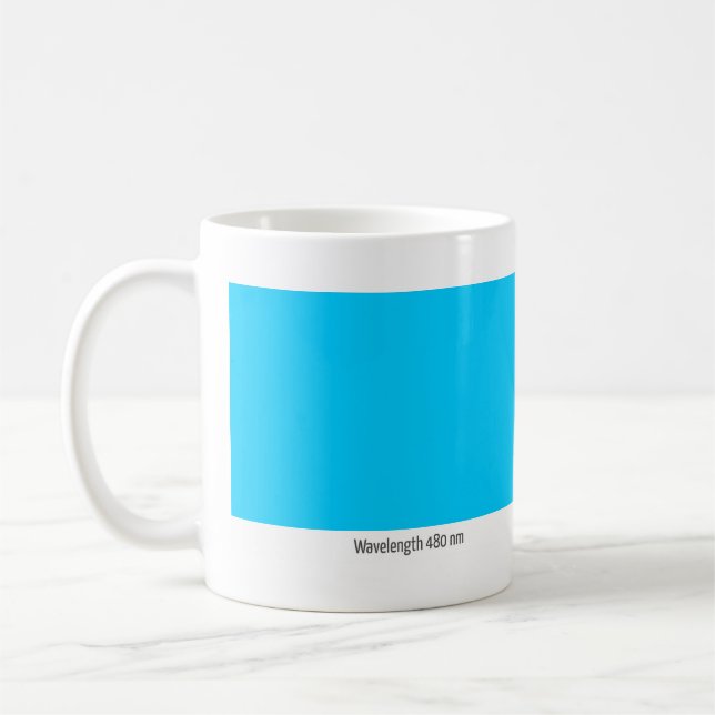 Taza De Café Longitud de onda 480 nanómetro (Izquierda)