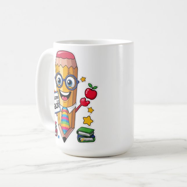 Taza De Café Looking Sharp – Welcome Back! (Anverso izquierdo)