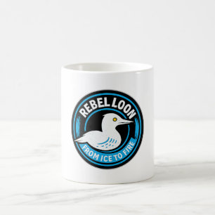 Taza De Café Loon Rebelde – De Hielo a Fuego