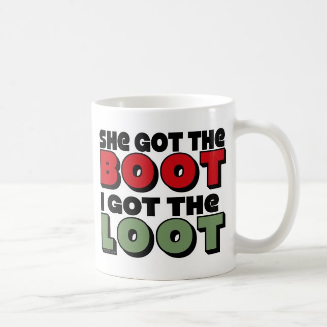 Taza De Café Loot divorciado (Derecha)