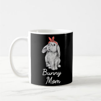 Taza De Café Lop Earl Bunny Rabbit Mom Drawing