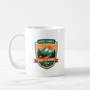 Taza De Café Lopez Family Camp-To-Summit Crew Vintage Ca de Sen