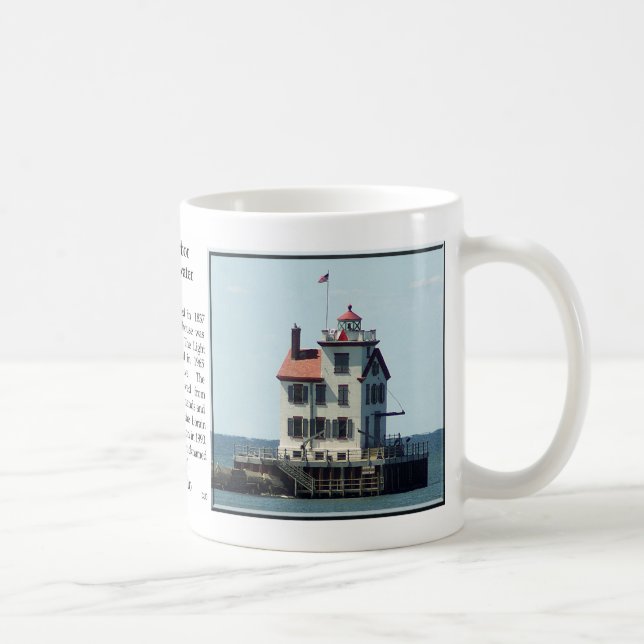 Taza De Café Lorain Harbor West Breakwater Light Mug (Derecha)