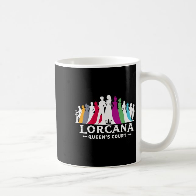 Taza De Café Lorcana Queen's Court  (Derecha)