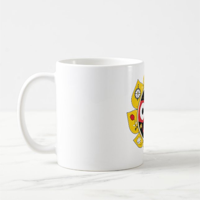 Taza De Café Lord Jagannath Face Hindu Deity Spiritual (Izquierda)