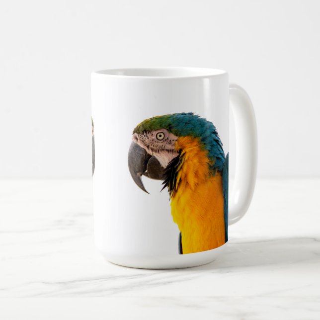 Taza De Café Loro  (Anverso derecho)