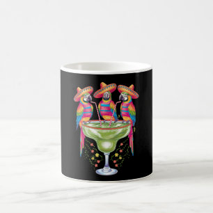 Taza De Café Loro Cinco De Mayo Divertido Bebiendo Fiesta Mexic