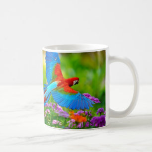 Taza De Café Loro del Macaw