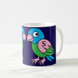 Taza De Café Loro mellizo