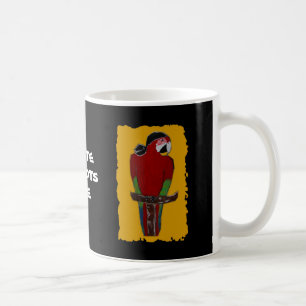 Taza De Café Loro Pirata