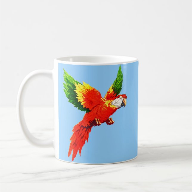 Taza De Café loro volador (Izquierda)