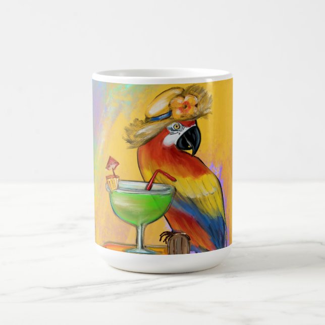Taza De Café Loros de Fiesta (Centro)