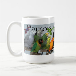 Taza De Café Loros del mundo