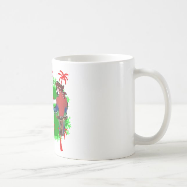 TAZA DE CAFÉ LOROS PIRATAS (Derecha)