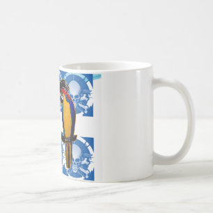 Taza De Café Loros Piratas