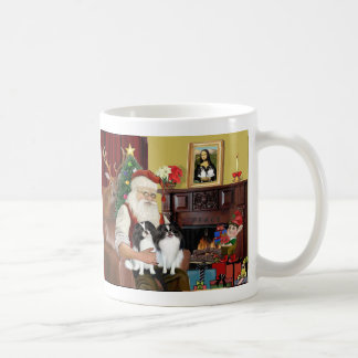 Taza De Café Los 2 Japanese Chin de Santa