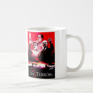 Taza De Café Los 3 terrores - Stalin, Mao y Lenin