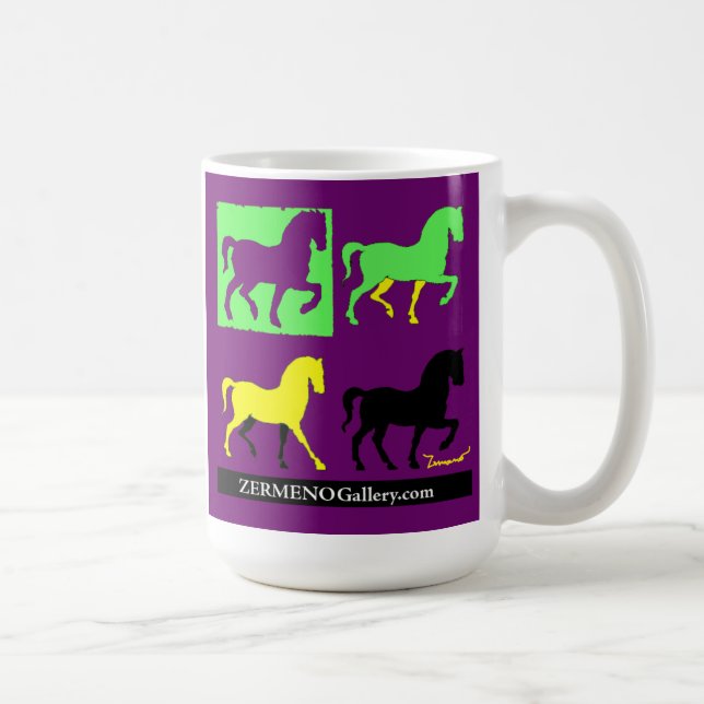 Taza De Café Los "4 caballos " de Zermeno (Derecha)