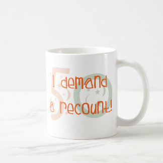 Taza De Café ¡los 50.os regalos de cumpleaños, exijo un