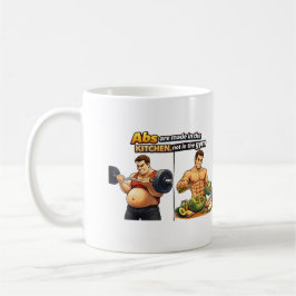 Taza De Café Los Abdominales Se Hacen en la Cocina, No en el Gi